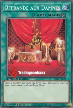 ♦Yu-Gi-Oh!♦ [SD] Offrande aux Damnes : SS05-FRA22 - Image 1