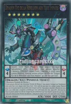 Yu-Gi-Oh! Dragon Xyz de la Rebellion aux Yeux Impairs : UR BLMR-FR005 - Image 1