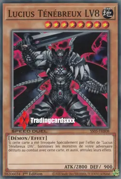 ♦Yu-Gi-Oh!♦ [SD] Lucius Tenebreux LV8 : SS05-FRB08 - Image 1