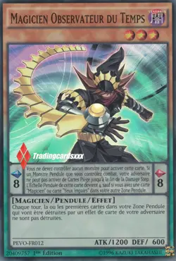 ♦Yu-Gi-Oh!♦ Magicien Observateur du Temps : PEVO-FR012 -VF/Super Rare - Image 1