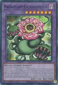 LDS3-EN074 Predaplant Chimerafflesia 1st Ed Blue Ultra Rare Near Mint YuGiOh TCG - Image 1