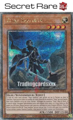 Yu-Gi-Oh! Visas Samsara : QCSE AGOV-FR004 - Starlight 25th - Image 1
