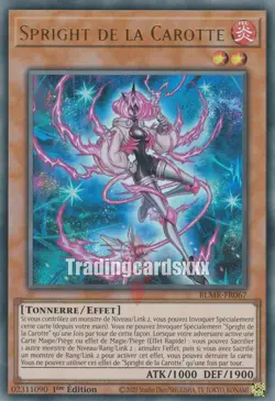 Yu-Gi-Oh! Spright de la Carotte : UR BLMR-FR067 - Image 1