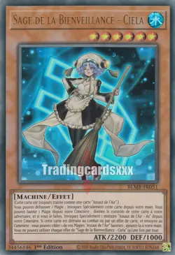 Yu-Gi-Oh! Sage de la Bienveillance - Ciela : UR BLMR-FR051 - Image 1