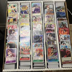 One Piece TCG x1000 + Cards BULK LOT | 50 Holographic Rares + UC/C/L NM ENGLISH - Image 2
