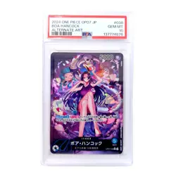 One Piece Japanese Boa Hancock Leader Alt Art OP07-038 PSA 10 - Image 1