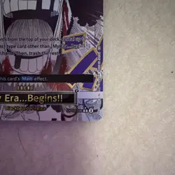 Bandai My Era...Begins!! OP09-096 Blackbeard Pirates Event Holo One Piece CCG - Image 2