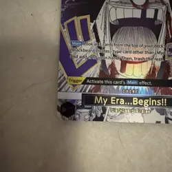 Bandai My Era...Begins!! OP09-096 Blackbeard Pirates Event Holo One Piece CCG - Image 3