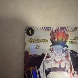 Bandai My Era...Begins!! OP09-096 Blackbeard Pirates Event Holo One Piece CCG - Image 4