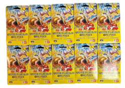 One Piece TCG OP15-EB04 - Sleeved Booster Packs (Lot Of 10) Sealed *IN HAND* 🔥 - Image 1