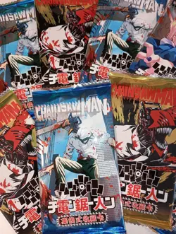10 Packs Chainsaw Man Anime Manga Collectible Trading Cards by DZ TCG CCG - Image 2