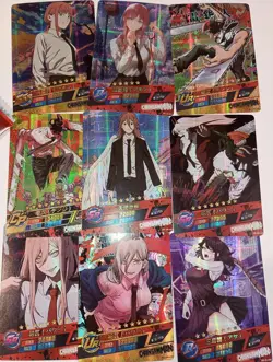 10 Packs Chainsaw Man Anime Manga Collectible Trading Cards by DZ TCG CCG - Image 5