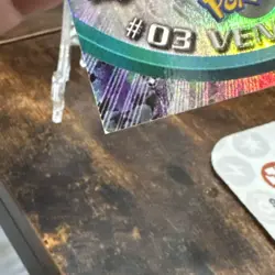 topps Pokemon TV Animation Series 1 Rainbow Holo Foil #03 Venusaur #3 1999 Card - Image 3