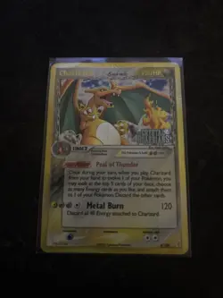 Pokemon TCG Charizard EX Crystal Guardians Holo Rare Card 4/100 - Image 1
