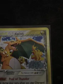 Pokemon TCG Charizard EX Crystal Guardians Holo Rare Card 4/100 - Image 2
