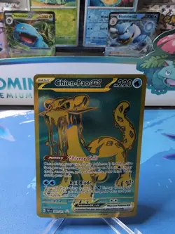 Chien-Pao ex - 242/091 - Pokemon Paldean Fates Hyper Rare Card NM - Image 1