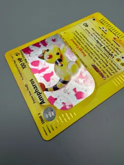Pokemon Card Ampharos 2/165 Expedition Holo E Reader NM - Image 5