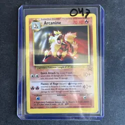 Arcanine 6 WOTC Black Star Promo Pokemon Card - Image 3