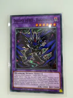 Destiny HERO - Dangerous - 1st Edition BLC1-EN100 - Near Mint - Common - YuGiOh - Image 1