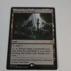 Sanctum of Eternity - Commander 2019 - Rare Colorless Land - Wizards MTG - Image 1
