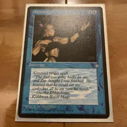 Counterspell Magic The Gathering Ice Age 1995 Interrupt Wizards Of The Coast - Image 3