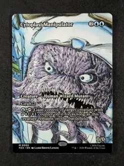 2026 MTG CYTOPLAST MANIPULATOR 0005 TMNT: Source Material Borderless Mythic Rare - Image 1