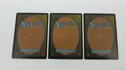 3x JAPANESE SWAMP BASIC LAND SHOWCASE #297 MTG MAGIC GATHERING PACK FRESH - Image 2