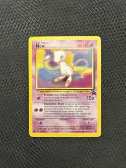 Pokemon TCG Mew 8 Black Star Promo! LP/MP Condition! See Description! - Image 1