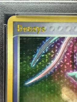 Pokemon Deoxys Attack Forme 17/107 Deoxys Reverse Holo Stamp PSA 6 - Image 3