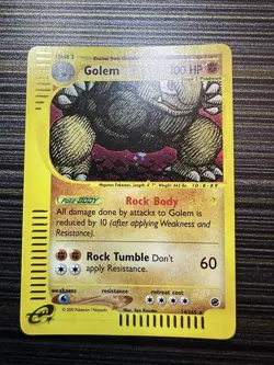 Pokemon TCG Golem Holo Rare Expedition 14/165 2022 Vintage WOTC E Series - Image 2