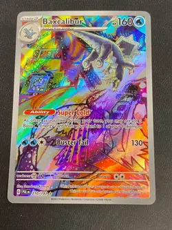 Pokemon Baxcalibur 210/193 Sv02: Paldea Evolved Holo Illustration Rare - Image 1
