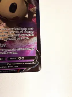 Pokemon Mimikyu V 068/172 Swsh09 Brilliant Stars Ultra Rare Full Art Holo HP 160 - Image 4