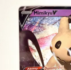 Pokemon Mimikyu V 068/172 Swsh09 Brilliant Stars Ultra Rare Full Art Holo HP 160 - Image 5
