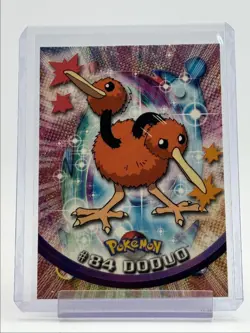 DODUO 1999 TOPPS POKEMON TV ANIMATION SERIES 1 BLUE LOGO 84 Q0899 - Image 1