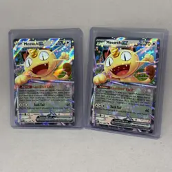 Pokemon - Perfect Order - 2 COUNT - Meowth EX 62/88 Near Mint TCG - Image 1