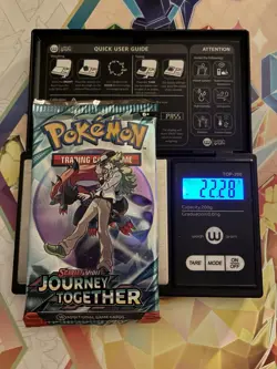 Heavy! Over 22.28 Gram Pokemon Journey Together Booster Pack Sealed - Image 1