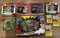 Pokemon TCG: Mega Evolution Ascended Heroes Deluxe Pin Collection + Larry&Erika - Image 1
