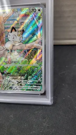 2025 MEOWTH ILLUSTRATION RARE PHANTASMAL FLAMES POKEMON PSA 10 GEM MINT #106/094 - Image 3