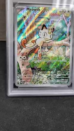 2025 MEOWTH ILLUSTRATION RARE PHANTASMAL FLAMES POKEMON PSA 10 GEM MINT #106/094 - Image 4