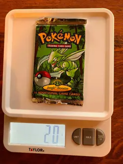 First Edition Pokemon Jungle Booster Packs (2 qty) 1 heavy and 1 std - Scyther - Image 2