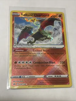 Pokemon TCG Radiant Charizard Crown Zenith - Image 1