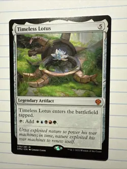 Timeless Lotus Dominaria United Regular Card #239/281 M/Nm Condition - Image 1
