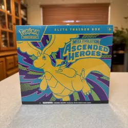 Pokemon Mega Evolution Ascended Heroes Elite Trainer Box Dragonite Zekrom etb - Image 1