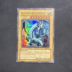 Yugioh Blue-Eyes White Dragon LOB-001 The Legend of Blue Eyes White Dragon HP - Image 1