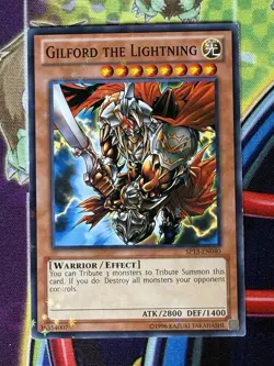 Yugioh Gilford The Lightning SP13-EN040 (Starfoil) Single - Image 1