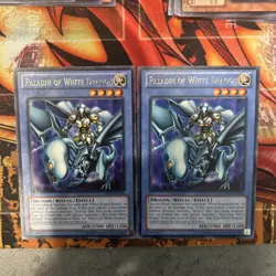 Yu-Gi-Oh! Paladin Of White Dragon X2 NM RARE - Image 3