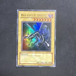 YUGIOH RED-EYES B. DRAGON LOB-070 ULTRA UNLIMITED ED MP - Image 1