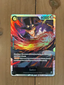 SABO - One Piece PRB02-014 - SR Super Rare - Premium Booster The Best Vol. 2⚓ - Image 1