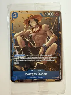 Portgas.D.Ace (Tin Pack Set Vol. 2) P-074 One Piece Promotion Cards Foil SEALED - Image 1