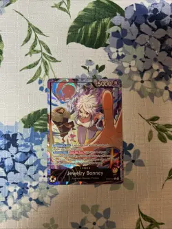 One Piece TCG OP15 -EB04 Jewelry Bonney Leader Alt Art EB04-001 NM - Image 1